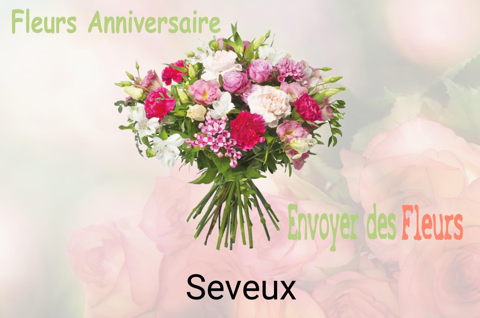 Bouquet de fleurs d’anniversaire livré à Seveux