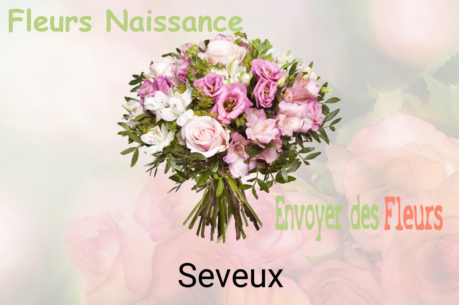 Bouquet de fleurs de naissance livré à Seveux